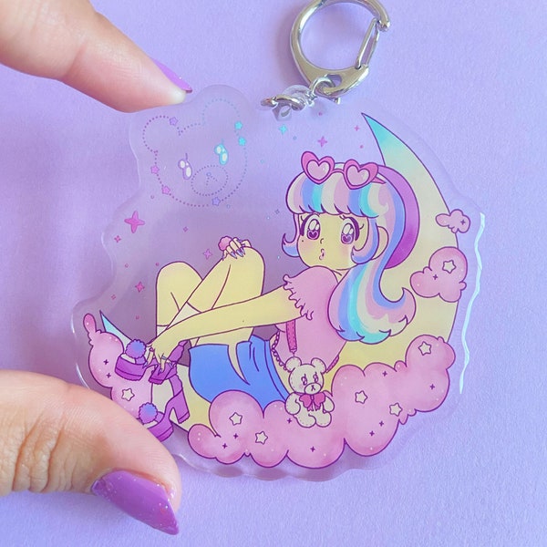 Rêve de Fuwa Fuwa ! Charm/porte-clés 3" !