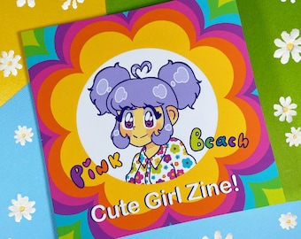 Cute Girl Zine 2020! kawaii anime girls art book!