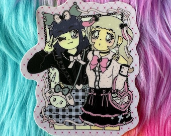 Jirai Girlies 3in vinyl sticker!