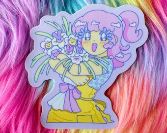 Pastel Florist 3" vinyl/waterproof sticker