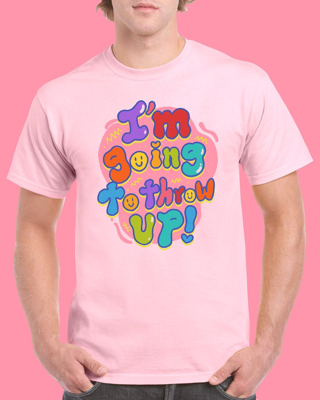 I'm Going to Throw Up Direct to Film Transfer Tshirts Etsy