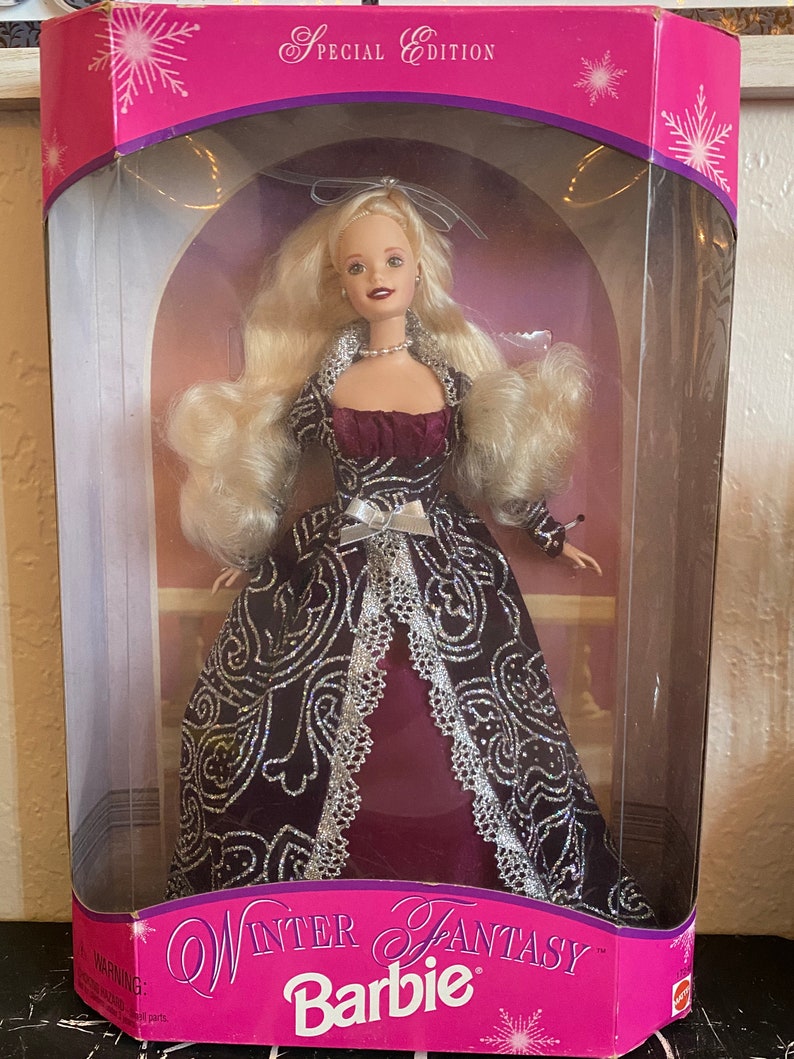 1996 WInter Fantasy Barbie | Etsy