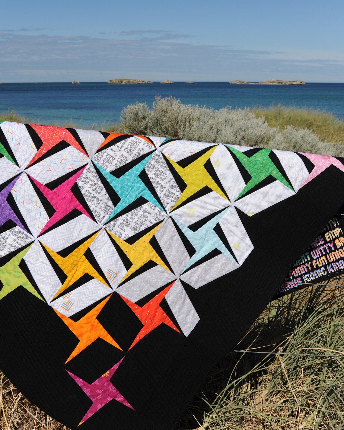 Whirl N Twirl Quilt PDF Pattern by Anita Lorimer Etsy