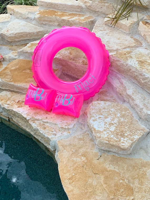 personalized pool float
