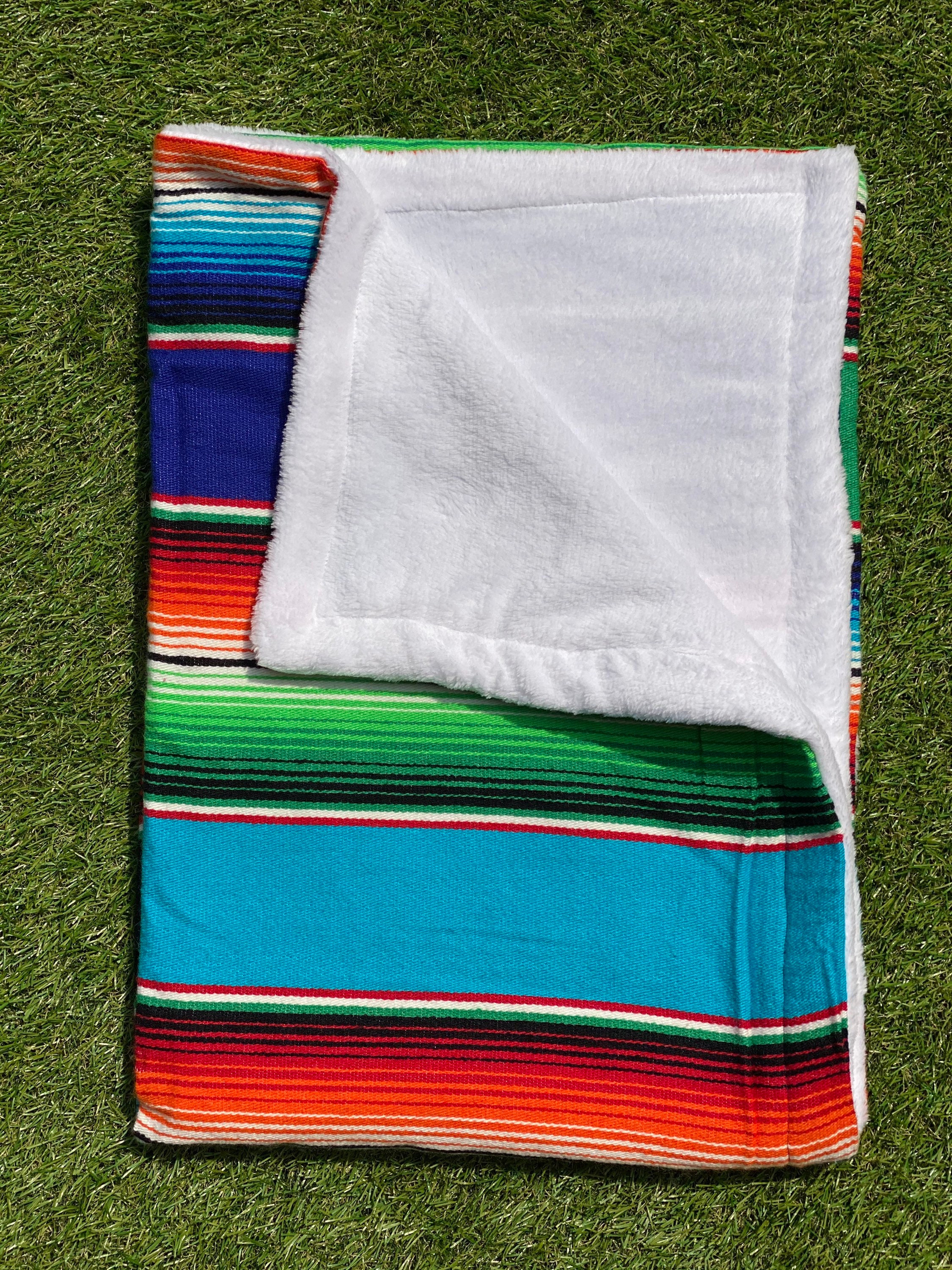 Sarape Baby Blanket Mexican Baby Blanket Cambaya Blanket Etsy