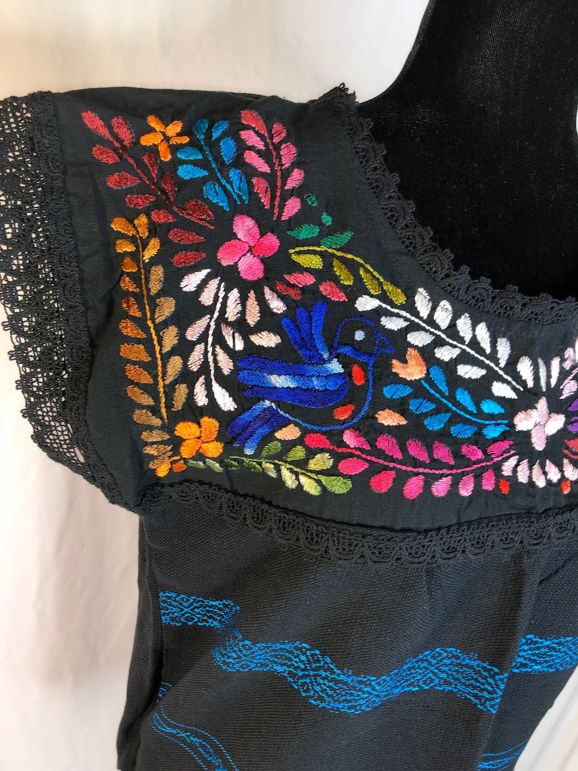 Traditional Mexican Embroidered Shirt Embroidery Blouse Etsy traditional-mexican-embroidered-shirt-embroidery-blouse-etsy