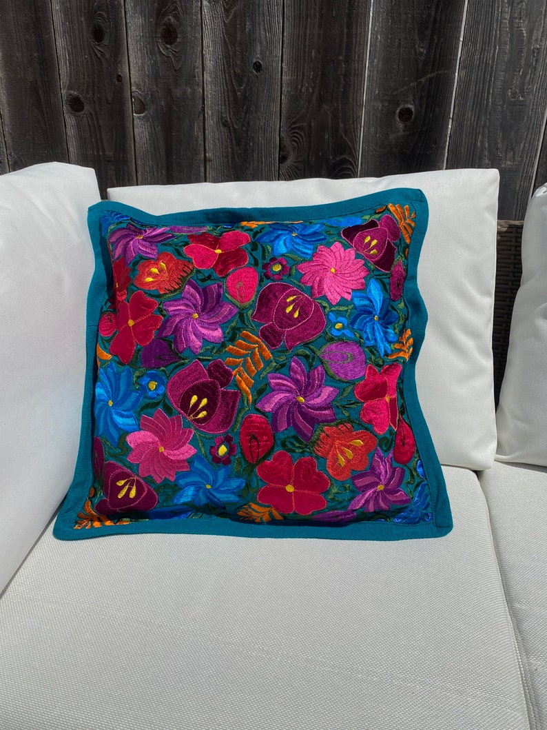Pillow Covers Pillow Cases Embroidered Pillow Cases Mexican Etsy