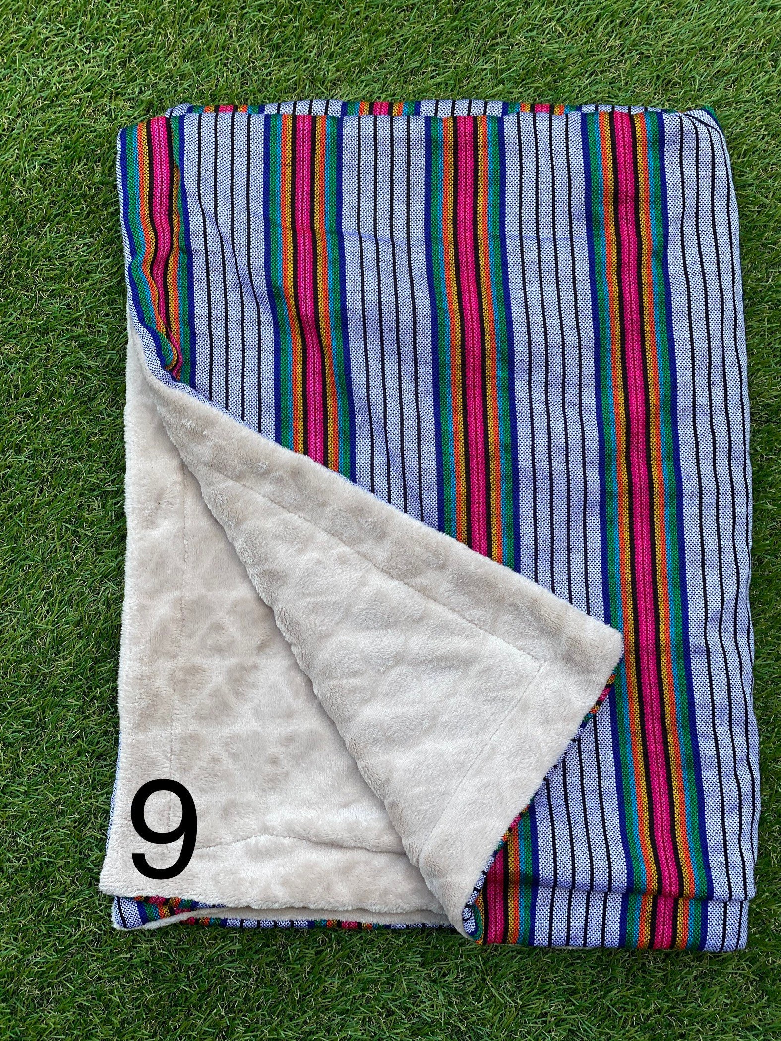 Sarape Baby Blanket Mexican Baby Blanket Cambaya Blanket Etsy
