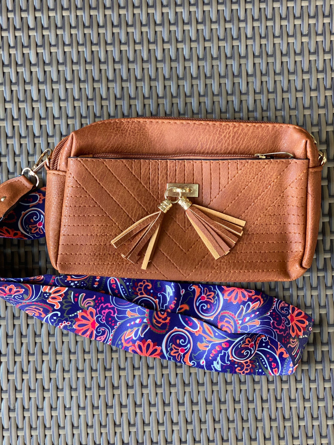 Aztec Strap Crossbody Bag Colorful Strap Bag Messenger Bag Etsy