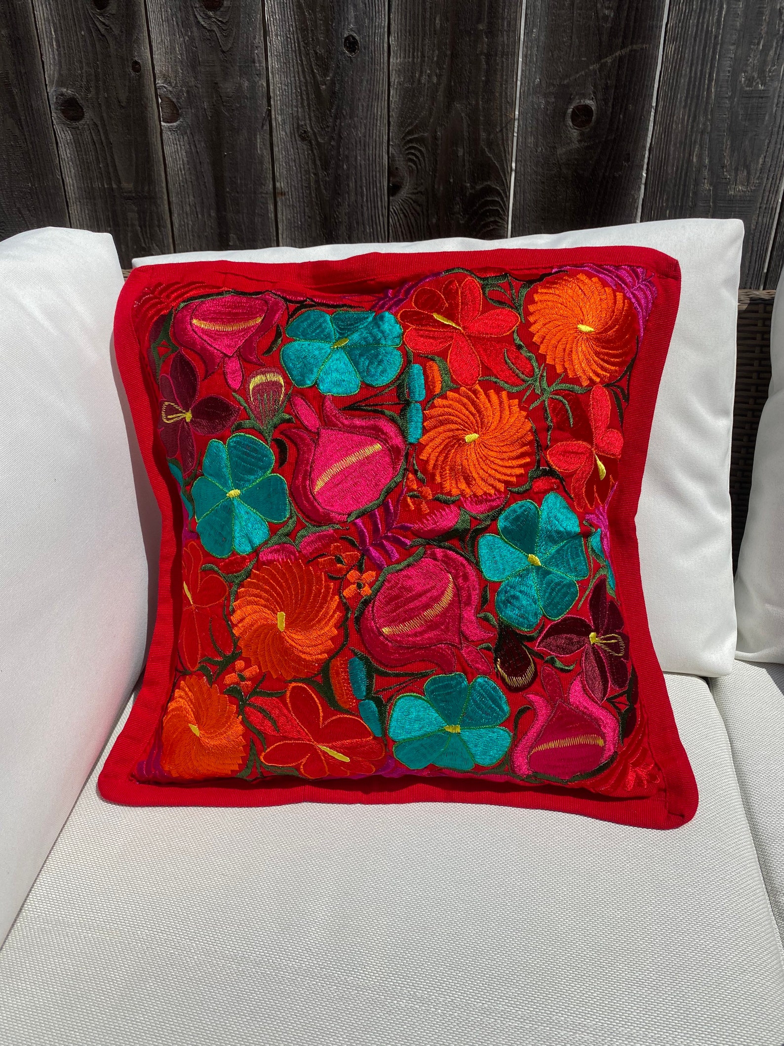 Pillow Covers Pillow Cases Embroidered Pillow Cases Mexican Etsy