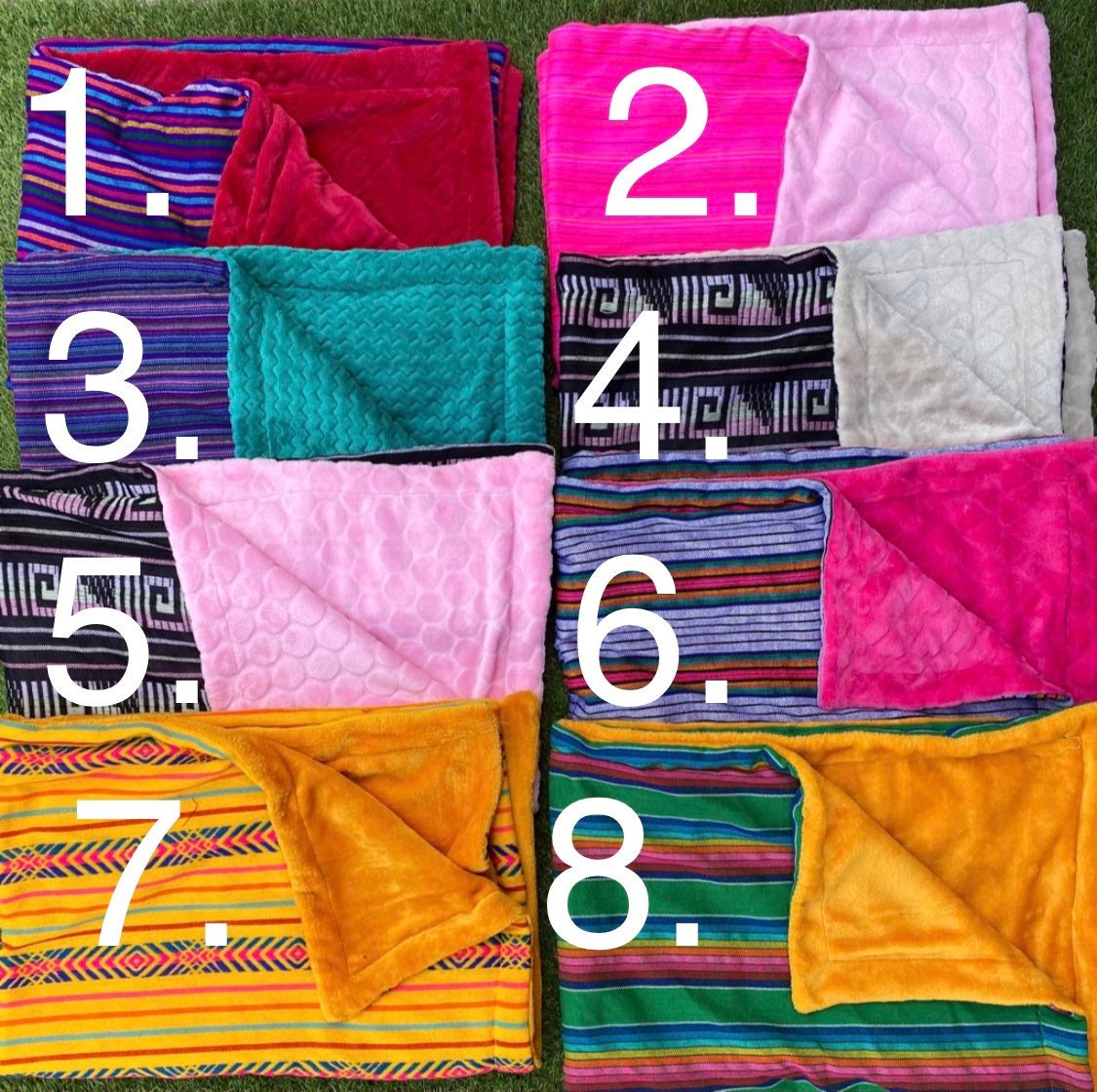 Sarape Baby Blanket Mexican Baby Blanket Cambaya Blanket Etsy