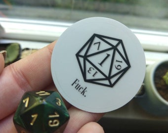 Critical Failure Sticker - Nat One