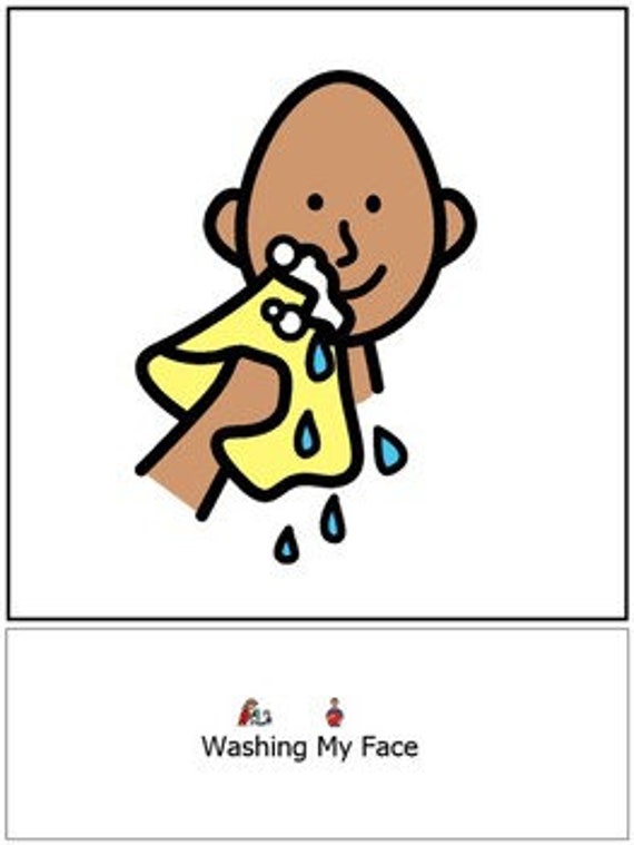 Washing My Face Book Etsy