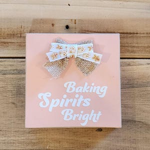 Wooden Gingerbread Sign