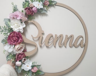 Personalised wreath