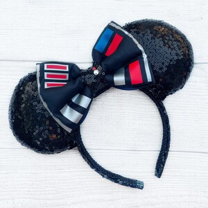 Darth Minnie Ears, Star Wars Minnie Ears, Lord Vader