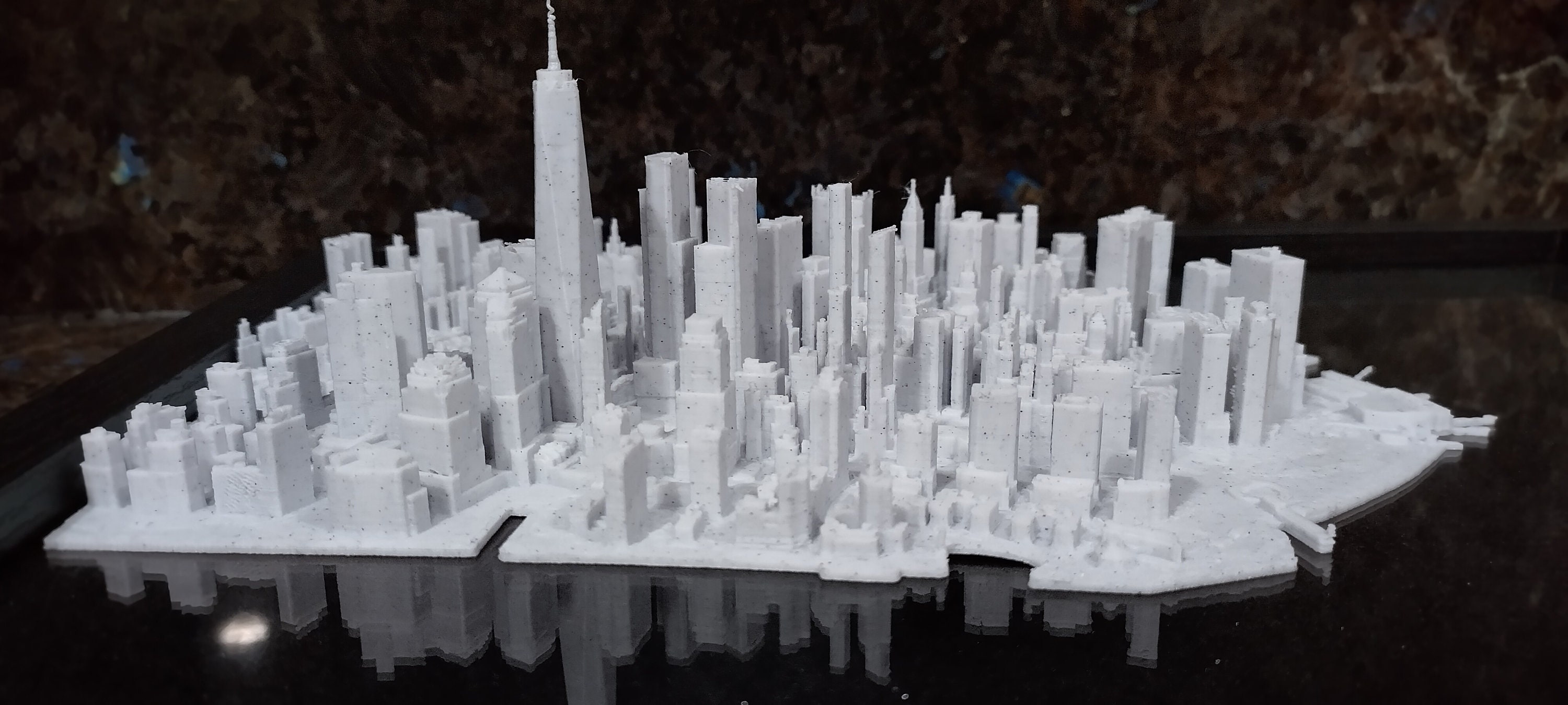 Manhattan, New York 3D Print - Etsy