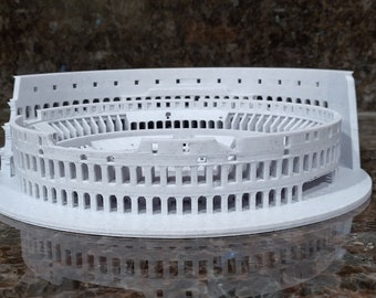 コロッセオ建築模型：大理石調古代ローマ彫刻（10インチ） - Etsy 日本