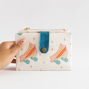 Folding Kookai Vintage Wallet 90s Unisex Small ID Money