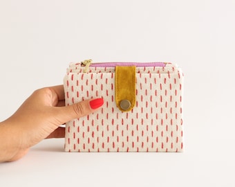 Minimalist wallet women, Small womens wallet, simple wallet, vegan wallet women, bifold wallet womens, card holder wallet women