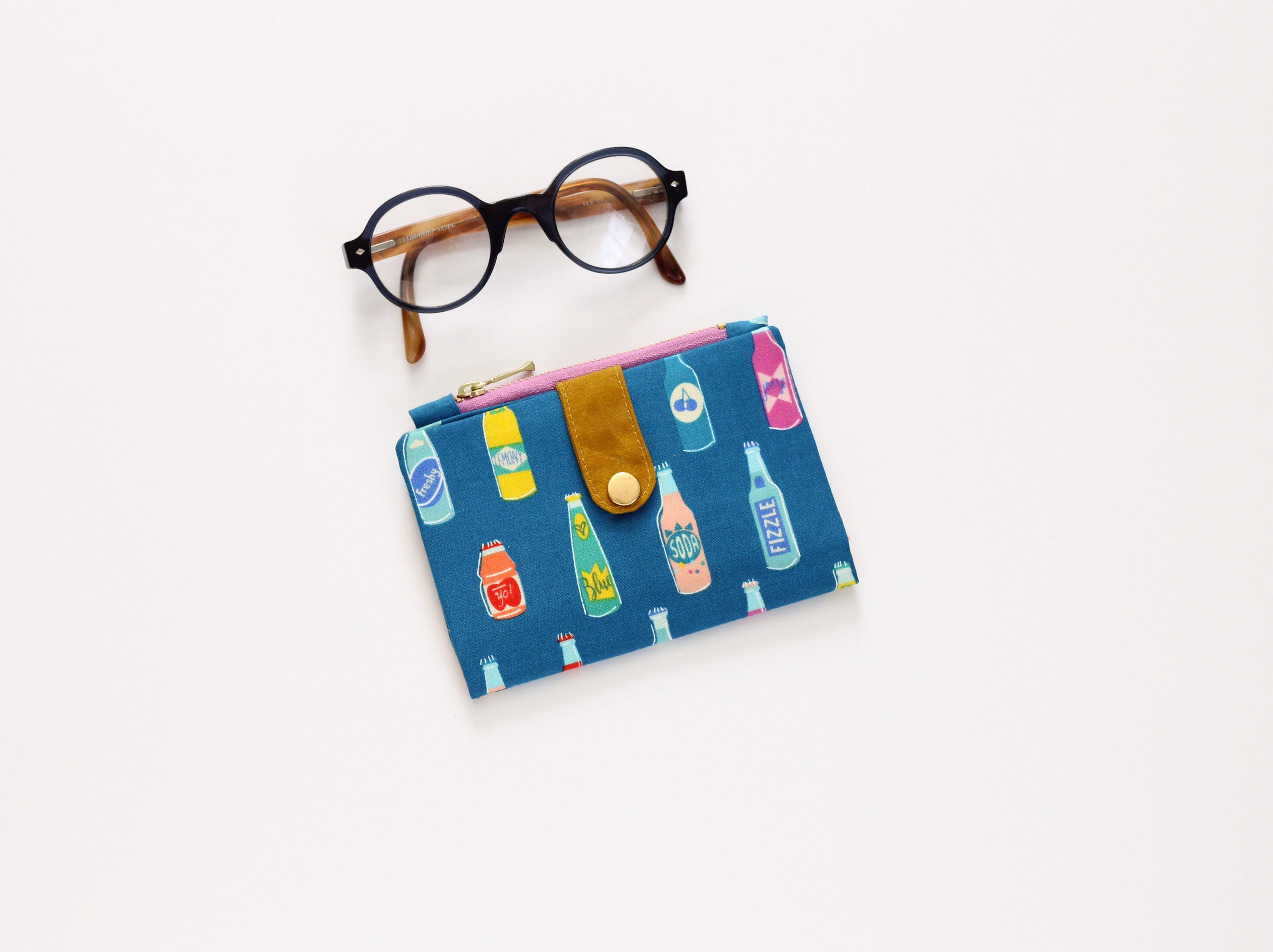 Soda pop wallet women funny wallet for women bifold credit Etsy