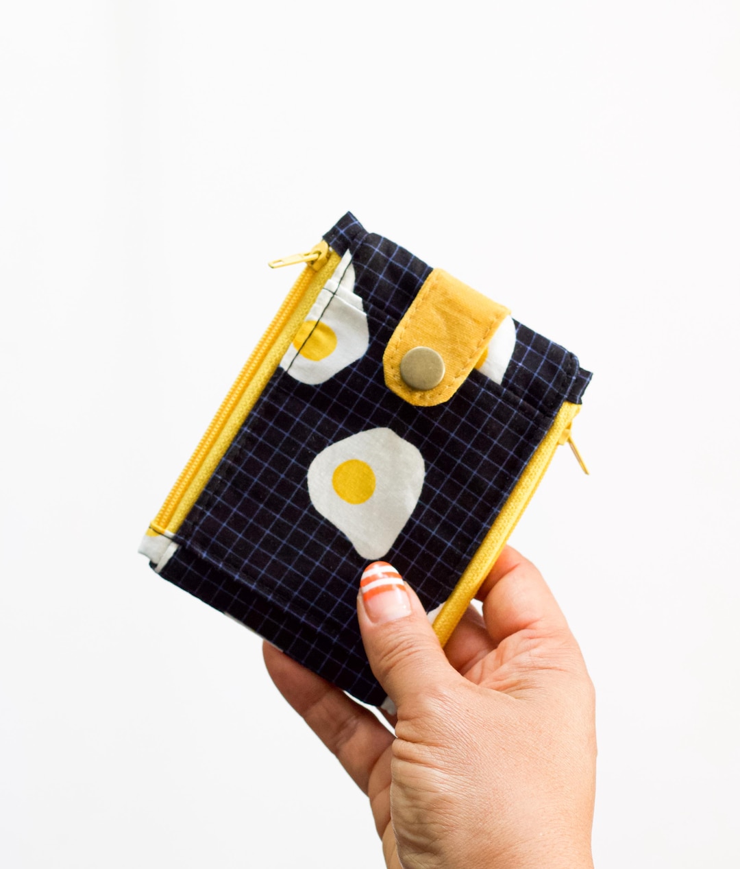 Funky Men Wallet, Egg Wallet Black, Unique Wallet for Men, Slim Wallet ...