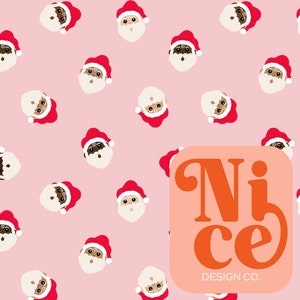 seamless file for fabric, santa seamless file, christmas seamless, trendy seamless, seamless pattern for fabric, seamless tumbler file