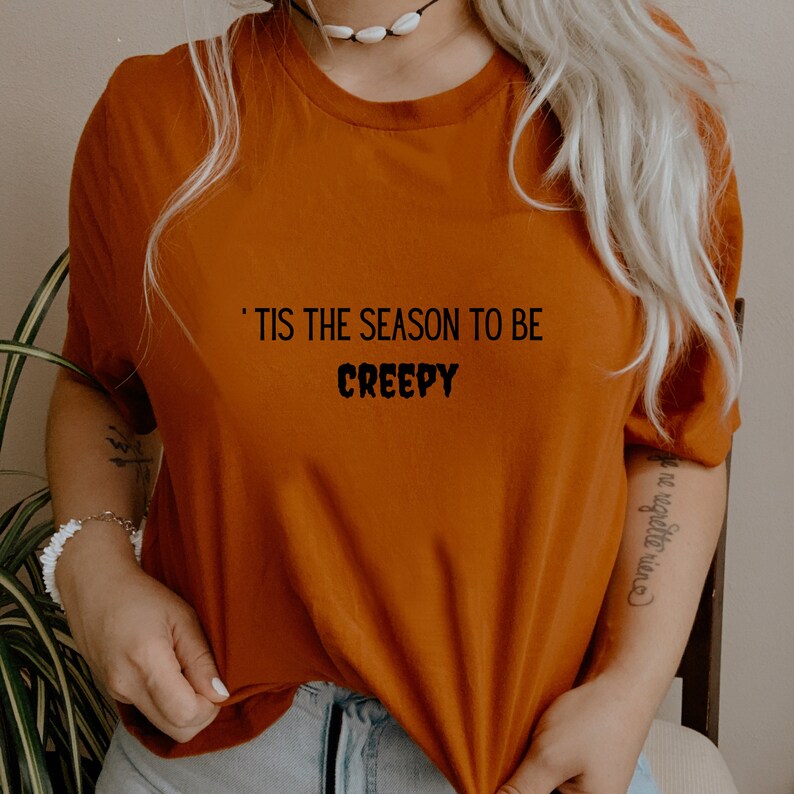 Creepy SVG, Tis the Season to Be Creepy SVG, Halloween SVG, Fall Svg ...