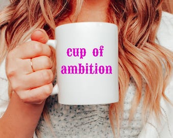 Taza de Ambición SVG: Diseño de café de Dolly Parton (Descarga digital)