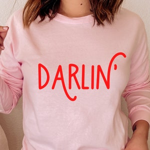 Darlin SVG, Darlin cut file, Valentines Day svg, Love svg, Gifts for her
