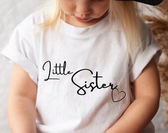 Little Sister SVG, Sister SVG, Daughter kids SVG, Kids t-shirt svg, Kids svg, Cricut files
