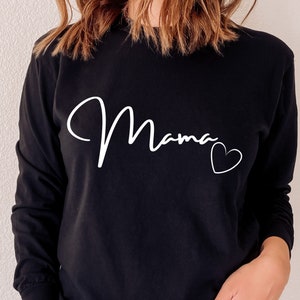 Mama SVG, Mama cut file, Blessed Mama svg, Heart svg, Mothers Day svg, Mother svg