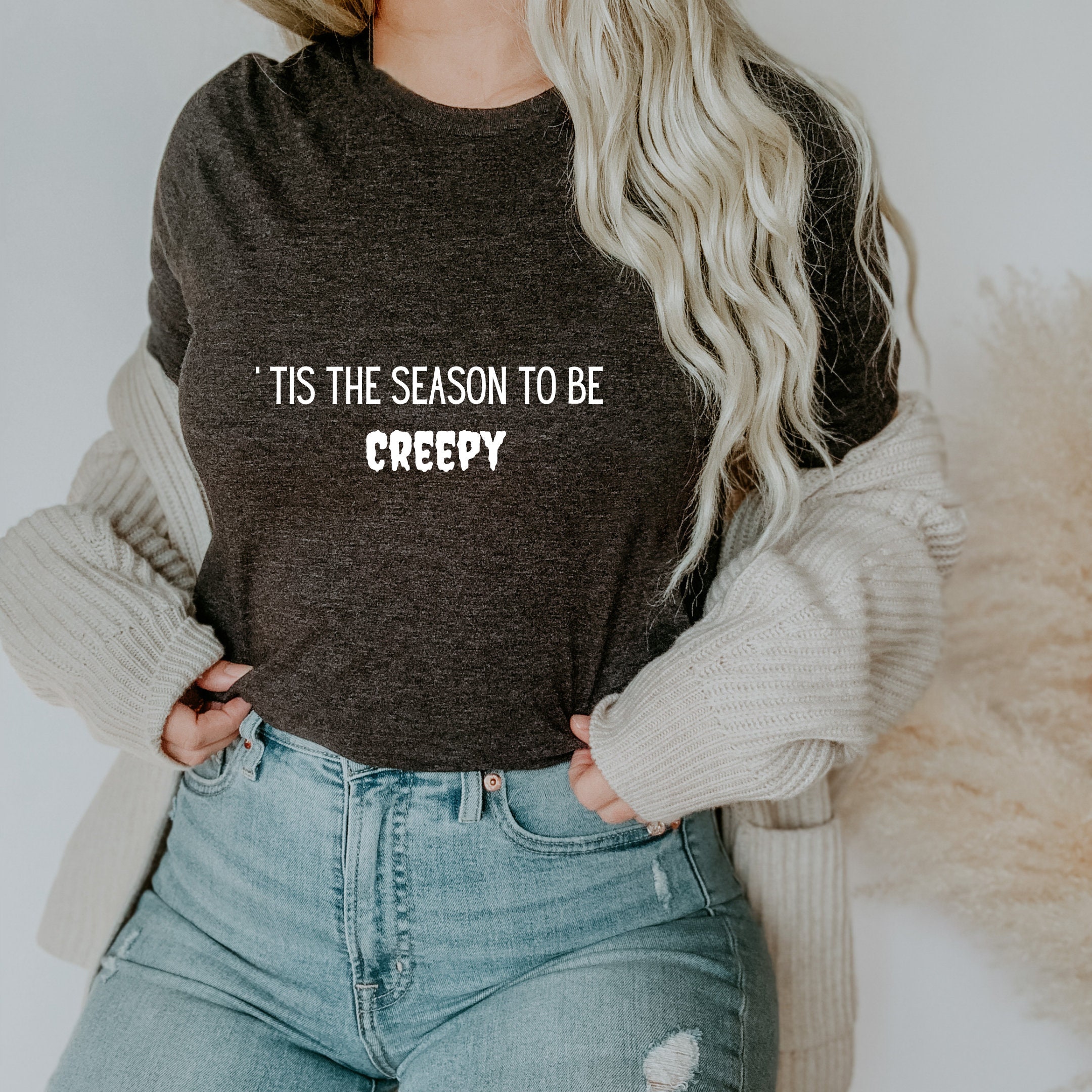 Creepy SVG, Tis the Season to Be Creepy SVG, Halloween SVG, Fall Svg ...