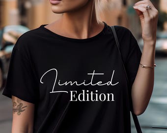 Limited Edition Shirt SVG: Inspirational Design