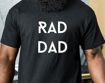 Rad Dad SVG: file Cricut per maglietta della festa del papà (download digitale)