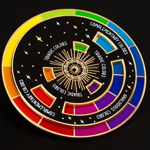 Color Harmony Wheel - Etsy
