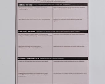 Bending Time Notepad | Synchronicity and Intentional Focus Notepad