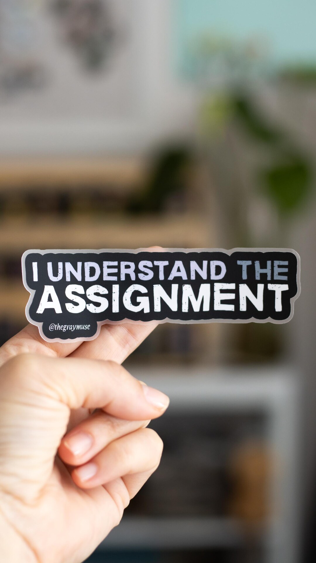 RETIRING I Understand the Assignment Matte Sticker, Laptop Decal - Etsy