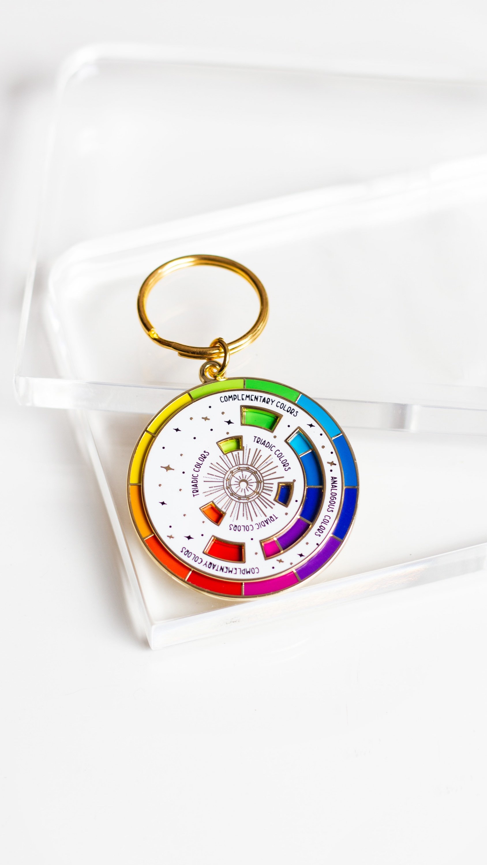 Porte-clés interactif - Color wheel