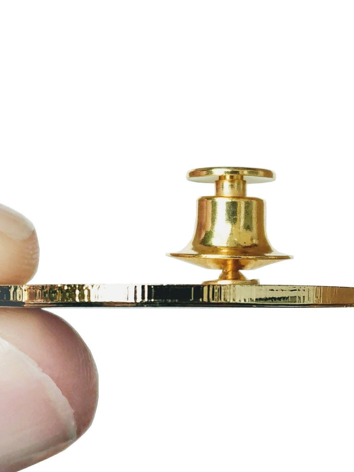 Deluxe Locking Pin Back for Enamel Pins set of 2 Gold or Etsy