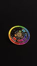 Color Wheel Enamel Pin©, Moving Enamel Pin, Artist Gift, Interactive Pin, Color Wheel Gift, Artist Enamel Pin, Art Studio Pin 