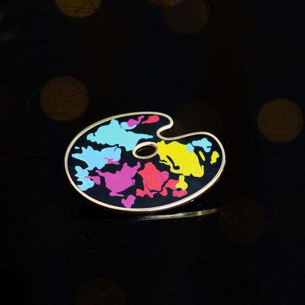 Paint Enamel Pins Etsy