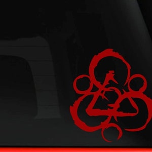 Coheed and Cambria Vinyl Decal (Set of 2) - Size 5.5X5 inches
