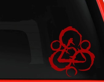 Coheed and Cambria Vinyl Decal (Set of 2) - Size 5.5X5 inches