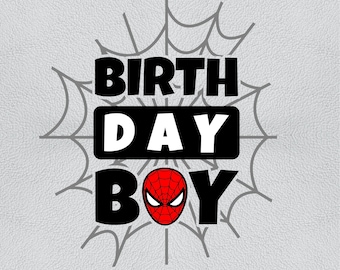 Download Spiderman Birthday Svg Etsy