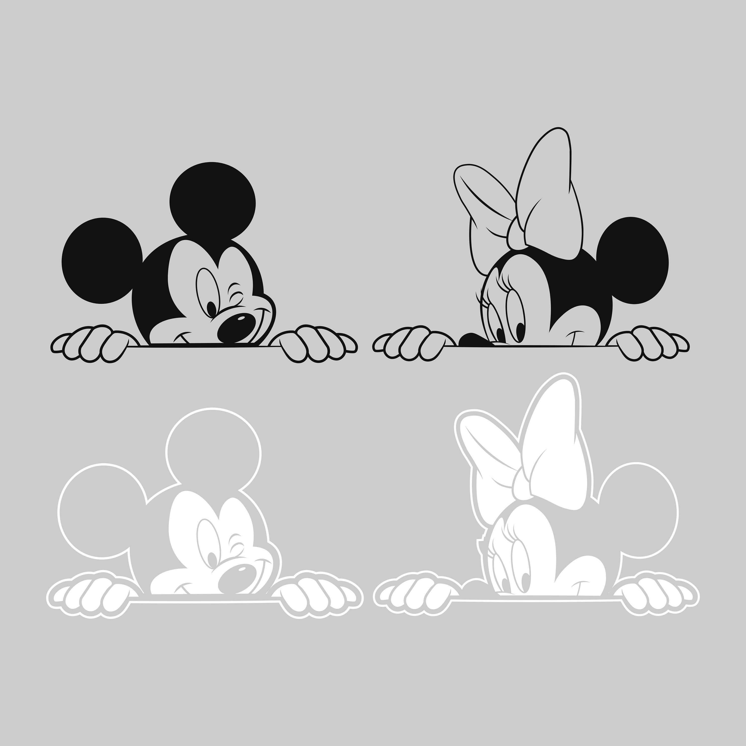 50% OFF Mickey and Minnie Mickey head svg Mickey head | Etsy