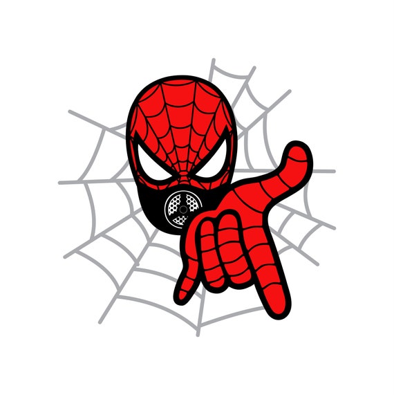 Spiderman SVG Cutting Files Spiderman Digital Clip Art | Etsy