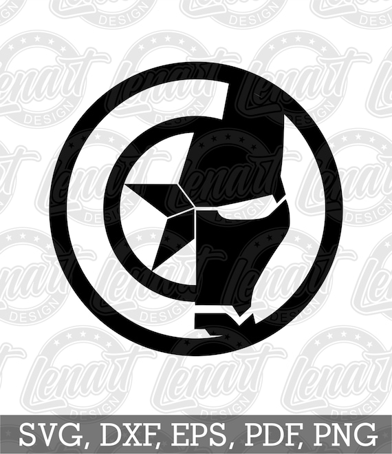 Download Iron Man Clipart Iron Man Svg Iron Man Captain America Iron Etsy