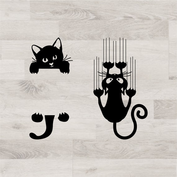 Download Funny Cat Svg Cat Svg Cute Cat Svg Kitten Dxf Kittens Svg Etsy