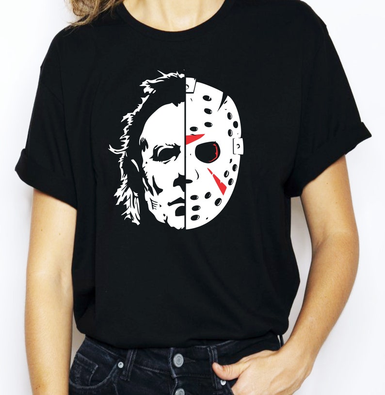 Download Jason Michael Myers SVG Cut files Silhouette Jason mask dxf | Etsy